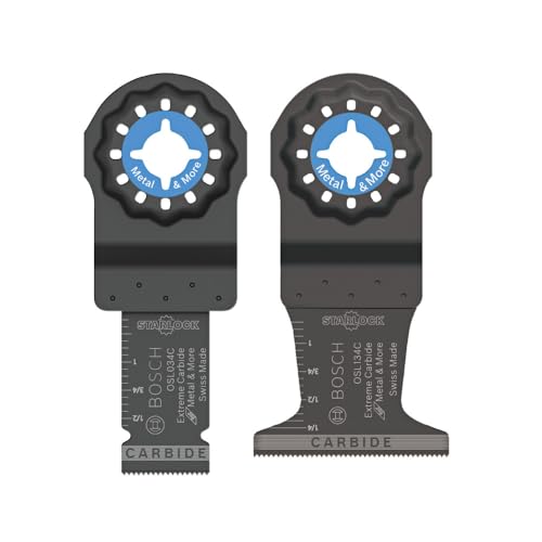 Image of Bosch OSL002CH Starlock Oscillating Multi-Tool Accessory Blade Set 2 pc.