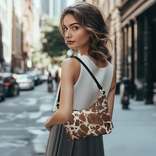 Underarm Shoulder Bag for Women, Soft Women Shoulder Handbag Pu Leather Lightweight Clutch Purse with Pocket3