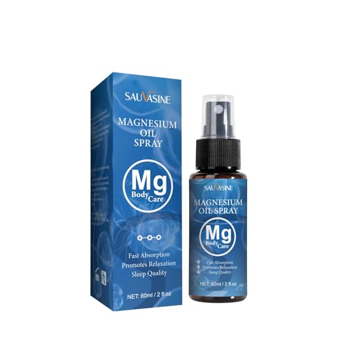 KEDAZM Magnesium Oil Spray for Reduce Fatigue 100% Natural & Pure Magnesium Oil Easy to Get Healthy Skin