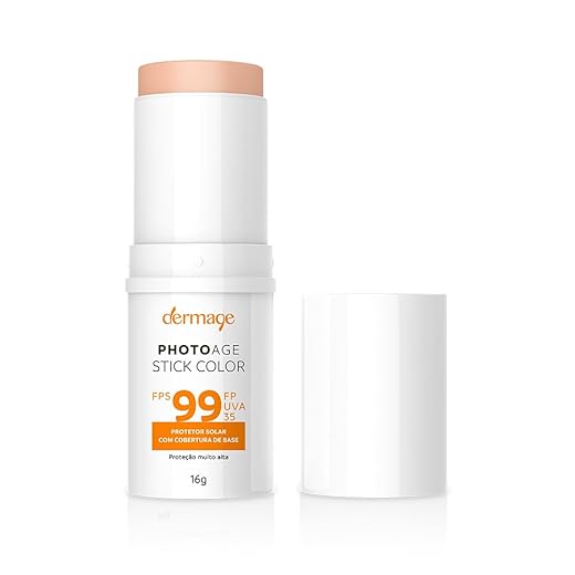 Protetor Solar Facial em Bastão Dermage Photoage Stick FPS 99