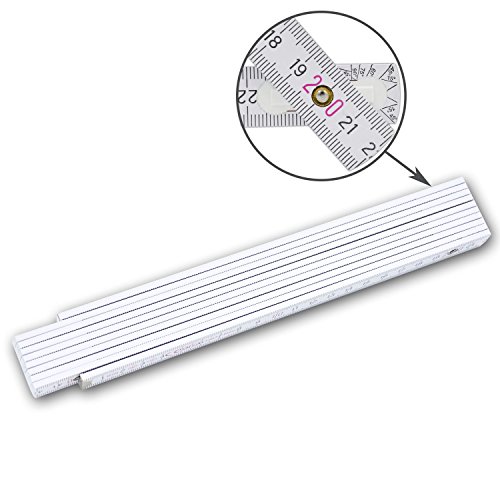 Zollstock Meterstab 2 m mit Schriftzug Bester Opa der Welt Geschenkidee zum Geburtstag Männertag Weihnachten Handwerker Familie Mann