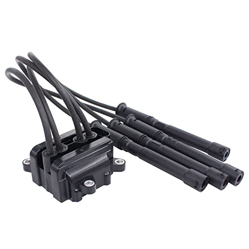 HouYeen Ignition Coil Pack for Twingo Mk2 Clio Mk3 Mk4 Kangoo Modus Logan Sandero Kubistar 1.2