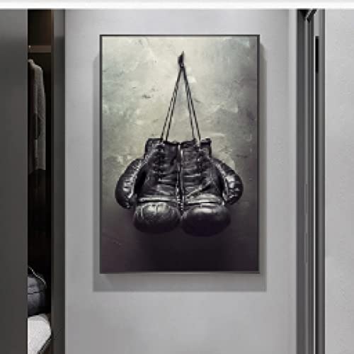Affiche gants de boxe design moderne déco murale élégante maison - 2