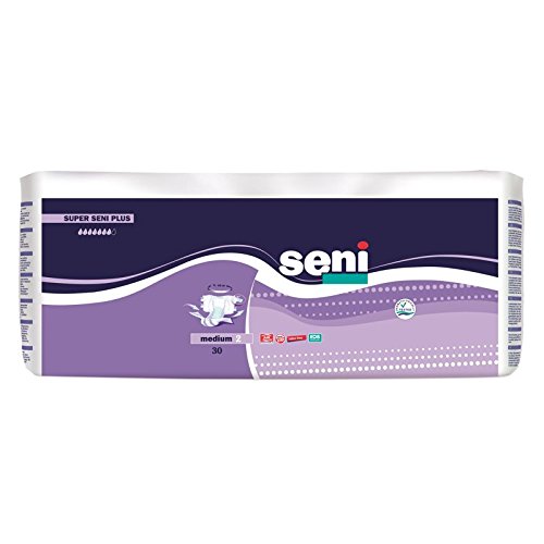 30 "Seni" Inkontinenzhosen "Super Seni Plus" Grösse Medium 2, 3 x 30 Stück