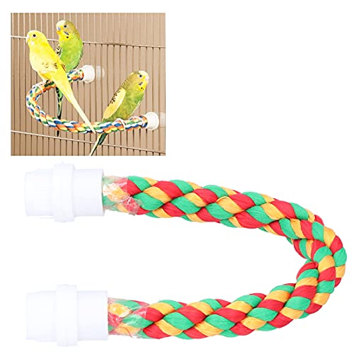Image of Bird Chew Toy, Bird Parrots Stand U Shape Bird Rope Perch for for Bird