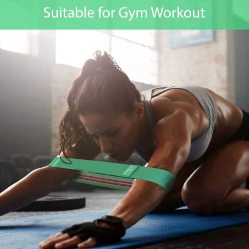 Desire Deluxe Resistance Bands Set for Men and Women, Premium Exercise (Pack 3) Different Resistance Levels Loops Band for Home, Gym, Fitness, Training - Long Exercise Workout, Yoga & Pilates Free Bag