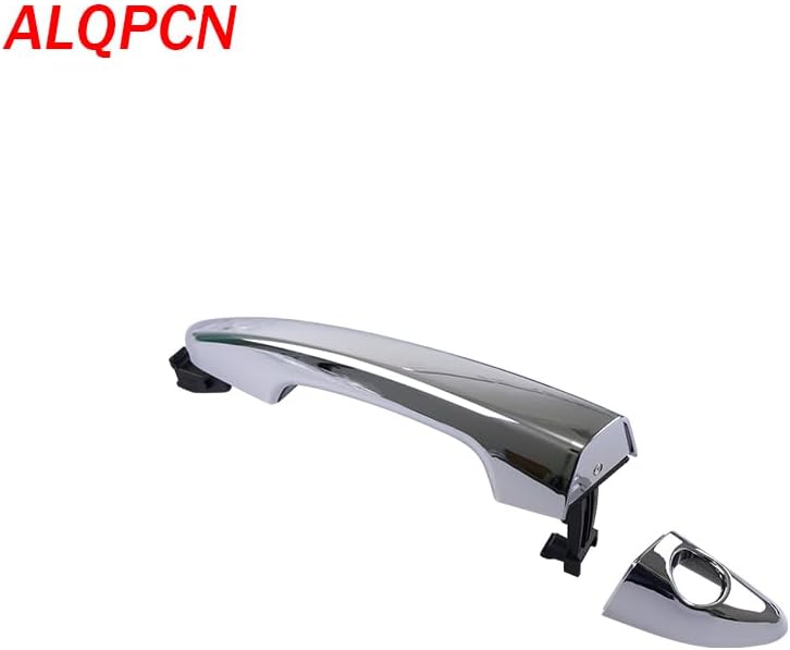Chrome 1 Lot Exterior Door Handle Compatible with Hyundai Sonata 2015-2019
