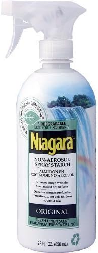 Niagara Non-aerosol Spray Starch 22 Ounce Trigger Spray Bottle Fresh Linen Scent