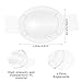 Dimeho Eye Shield After Cataract Surgery 4 Pcs Plastic Medical Eye Patch Clear Eye Shield with Ventilation Holes Breathable Eye Shields After Lasik Eye Protection for Adult