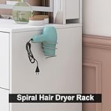 Karl home Dressing Table with Sliding Mirror & Stool Set, Vanity Table w/ 3-Color LED Lights Mirror, Bedroom Dressing Tables with 4 Drawers & Charging Socket, Hidden Storage Space, White - Image 7