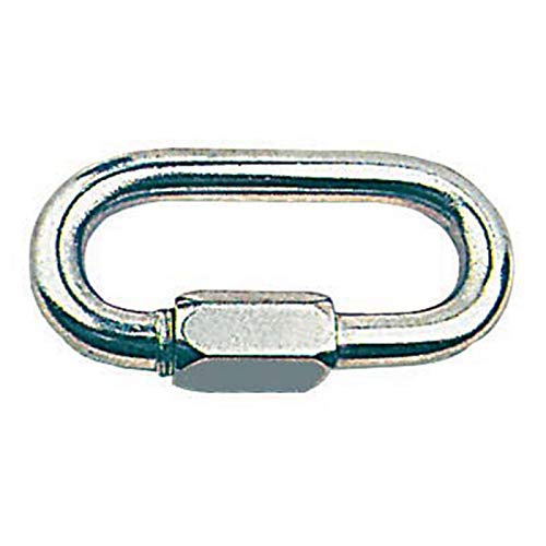 Mousqueton 10 mm à vis Osculati AISI 316 pour fixation marine et amarrage