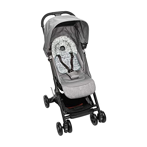 Boppy Head Support Noggin Nest, Sage Watercolor Leaves, For 3- Or 5-Point Harness Systems, Helps Prop Baby’s Head In Bouncers, Strollers And Swings, 0-4 Months, Polyester, Sleep Aid #TOP4