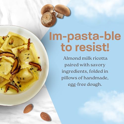 Kite Hill Mushroom and Almond Milk Ricotta Ravioli, 9 Ounces, Dairy Free - Thumbnail 6