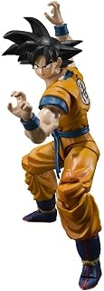TAMASHII NATIONS - Dragon Ball Super: Super Hero - Son Goku Super Hero, Bandai Spirits S.H.Figuarts Action Figure, 1/12 Scale, Orange