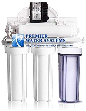 5 Stage Reverse Osmosis Drinking Water Filter System 100 GPD with Permeate Pump | Core RO System