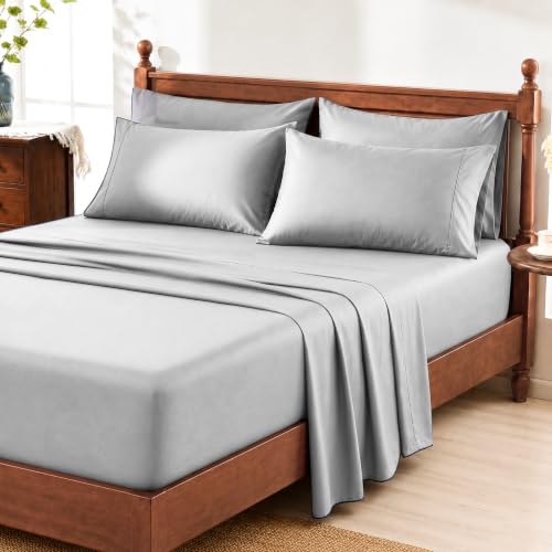 Image of Chaps Queen Sheet & Pillowcase Sets- 6 Piece, Deep Pocket, Wrinkle Free