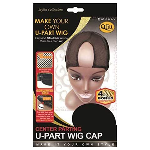 Qfitt Center Parting U-Part Wig Cap #5013 Cover