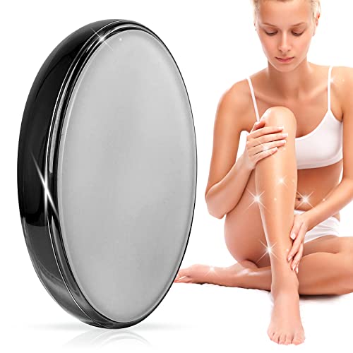 Épilateur Physique Indolore, Epilateur en Gomme de Cristal Nano Epilateur Cristal, Outil d'épilation, Lisse Épilateur Intime Portable pour les Jambes, les Bras et le Dos Cover