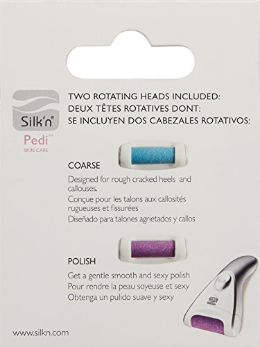 Silkâ€™N Pedi Callus & Dry Skin Remover, 2 Count (Pack Of 1) #TOP2