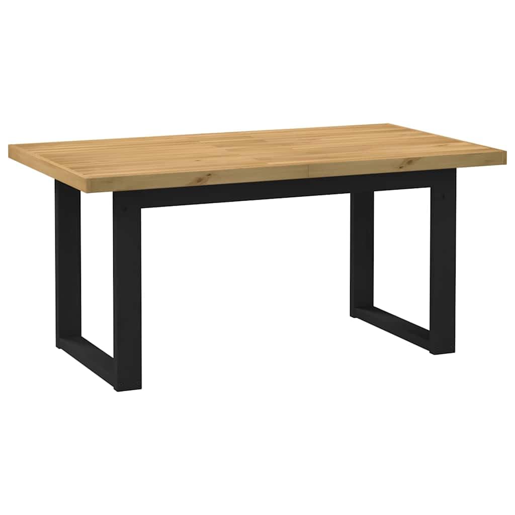 Willood Esstisch NOAIN U-Form-Beine 160x90x75 cm Massivholz Kiefer