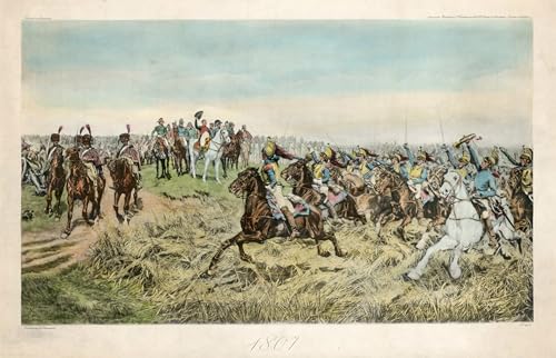 Jean Louis Ernest Meissonier Charge des cuirassiers français Friedland toile moderne 60x90