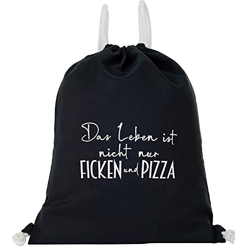 Sac de gym étanche noir grand format fourre-tout sport imperméable avec citation originale humour
