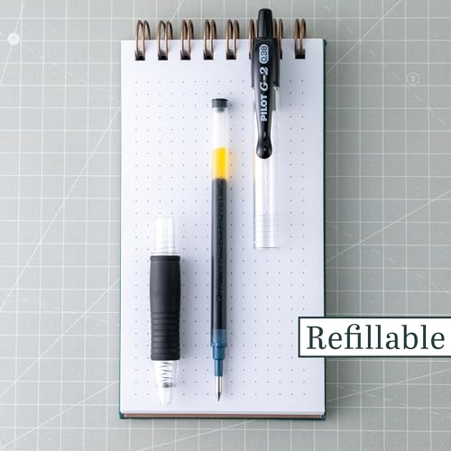Pilot, G2 Premium Gel Roller Pens, Ultra Fine Point 0.38 mm, Pack of 12, Black - Image 4