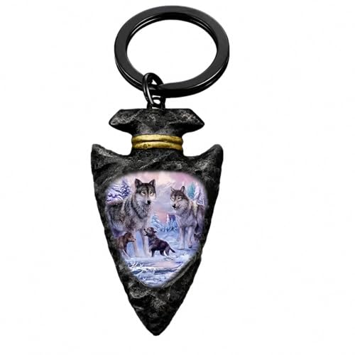 Porte-clés loup cheval aigle SUPAC une idée cadeau originale