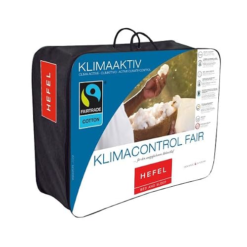 Hefel Bettdecke KlimaControl Fair Ganzjahresdecke 135 x 200 cm