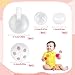 32 Stück Rasseldosen Rasselbällen und Kuscheltiere Quietscher zum Einnähen Set, Niedlich Squealer Spielzeug, Knisterfolie zum Einnähen, Knisterfolie für Hund Haustier Baby Spielzeug Noise Maker