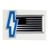 2022+ Ford Lightning OEM Tailgate Lightning Flag Badge NL3Z-9942528-AB