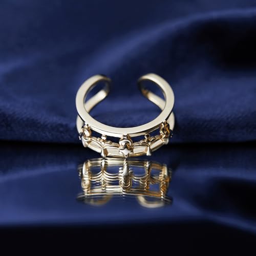 GENSHIN IMPACT Furina Impression Series - Portrait Flip Ring&Layered Crown Band Ring4