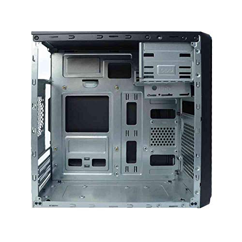 Gabinete Micro ATX C3Tech, preto, com fonte 200w, MT-24V2BK