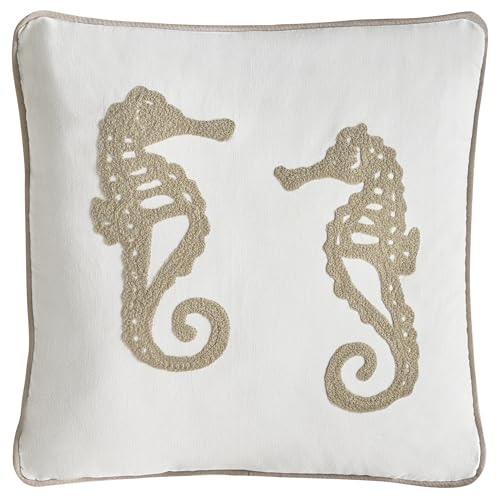 Set Di 2 Cuscini Decorativi In Tessuto Di Cotone Bianco Con Motivo Animale 45/45 X 45/45 Cm Cuscino Decorativo - 6