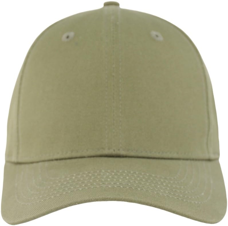 Image of Structured Baseball Dad Hat Fits One Size & XXL - Adjustable Golf Cotton Ball Cap - Plain Blank Casual Caps for Men Women