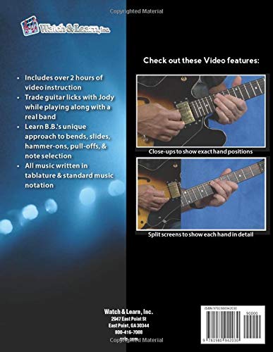 B.B. King Style Guitar Book: with Online Video & Audio Access