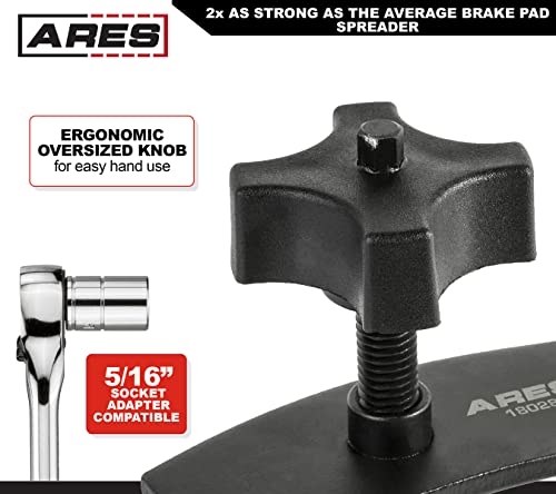 Image of ARES 18028 Heavy Duty Brake Pad Spreader - Steel, Swivel Joint