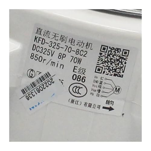 Motore Del Ventilatore Dc KFD-325-70-8C2 907, Compatibile Per, Unità Esterna Daikin RXYSQ6TAV1B RZQS100D7V1B Codice 5017652 5016324 Sostituisci I Pezzi Di Ricambio - 4