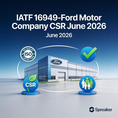 IATF 16949 FORD CSR JUNE 2026