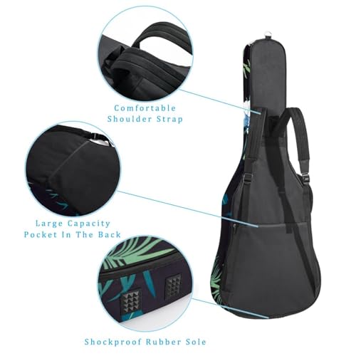 JRHEJTFZ Housse pour guitare acoustique de 1,9 cm d’épaisseur – Imperméable – Durable et élégant – Motif panda, Multicolore 5., 42.9×16.9×4.7 in, Motif imprimé tendance - Les Beatles, Paul McCartney, John Lennon, RIngo Starr, George Harrison JRHEJTFZ Housse pour guitare acoustique de 1,9 cm d'épaisseur - Imperméable - Durable et élégant - Motif panda, Multicolore 5., 42.9x16.9x4.7 in, Motif imprimé tendance – Image 4