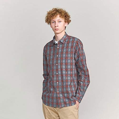 Amazon ビューティ ユース ユナイテッドアローズ メンズ Beauty Youth By オックスフォード タータンチェック シャツ Md Gray L シャツ 通販