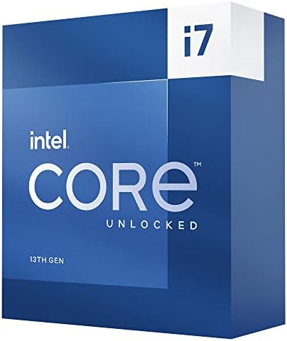 Intel Core i7-13700K Desktop Processor 16 cores (8 P-cores + 8 E-cores) 30M Cache, up to 5.4 GHz