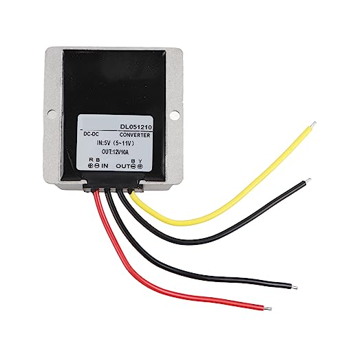Convertisseur élévateur DC DC 5V 12V 10A 120W module boost étanche pour batterie