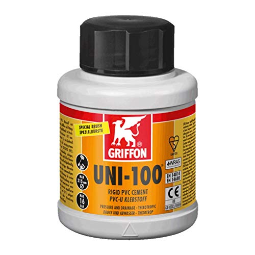 Preisvergleich Produktbild well2wellness® UNI-100 PVC Kleber 1000ml Dose mit Spezialbürste