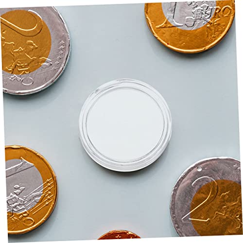 200 piezas caja organizadora para monedas acrílica miniatura 7
