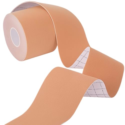 Heclia 1 Roll Athletic Moleskin for Blister Prevention Moleskin for Feet Extra Durable Moleskins Tape Breast Lift Replace Tape Flexible Cushioning Cut to Any Size Moleskins Tapes for Running Hiking