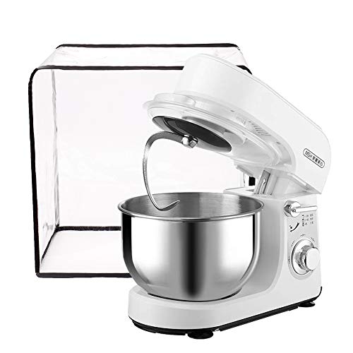 QEES JJZ83 - Funda para batidora de cocina, transparente, resistente al agua, gruesa, para batidora KitchenAid de 16.5 pulgadas de ancho x 11 pulgadas de profundidad x 16.5 pulgadas de alto