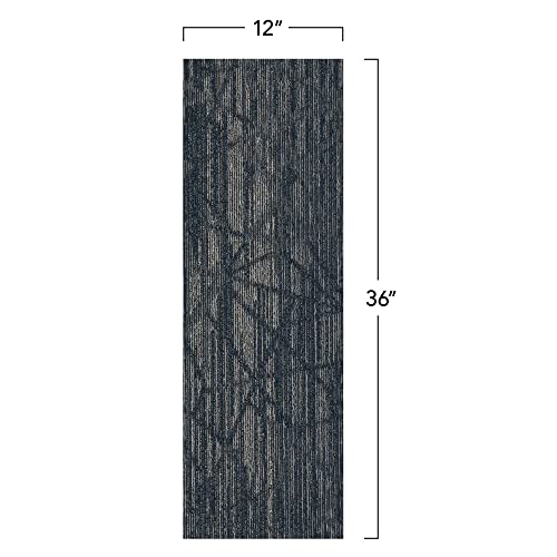 Image of Mohawk Advance 36 inch x 12 inch Berber (Loop pile), 0.11 inch Pile Height, Carpet Tile, PET Fiber, River Walk Color, (24 Tiles), (72 sqft /carton)