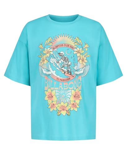 Image of Billabong Girls' Premium Short Sleeve Oversized Fit Graphic T-Shirt