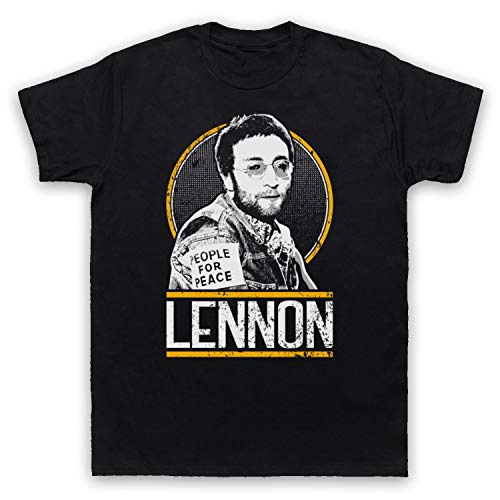 The Guns Of Brixton John Lennon Tribute T-Shirt des Hommes - Les Beatles, Paul McCartney, John Lennon, RIngo Starr, George Harrison The Guns Of Brixton John Lennon Tribute T-Shirt des Hommes